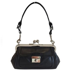 Coach Black Leather Handbag
